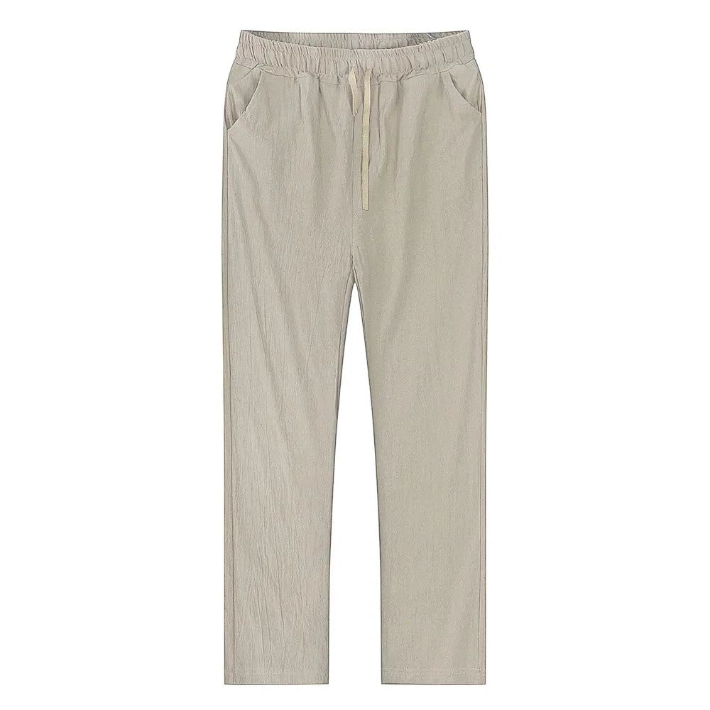 Men’s Cotton Linen Autumn Pants