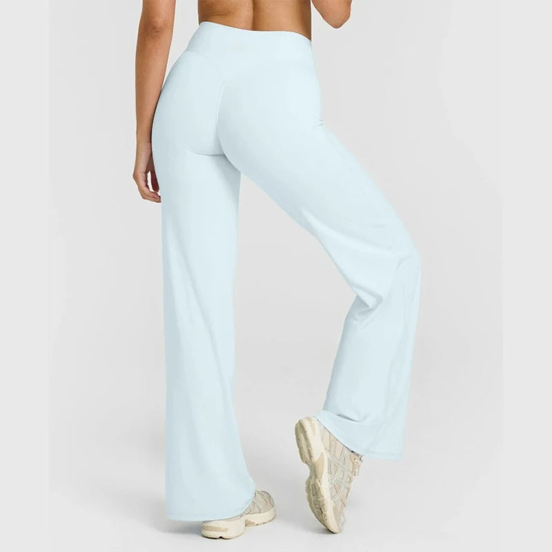 Women’s Mid-Waist Straight-Leg Yoga & Sports Leggings