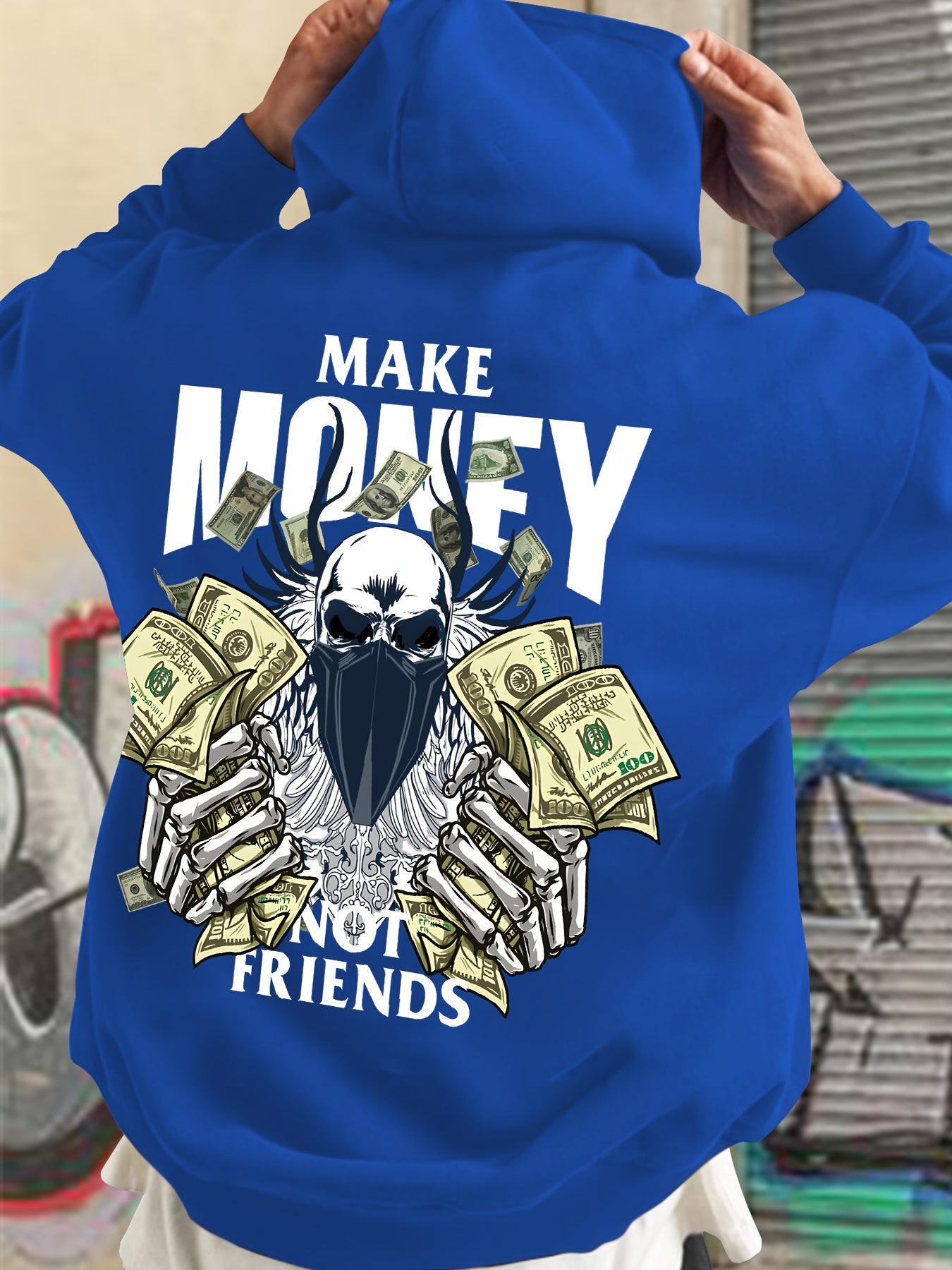 Casual Long Sleeve Hoodies Pullover Sweatshirt, Men's Clothing, For Fall Winter