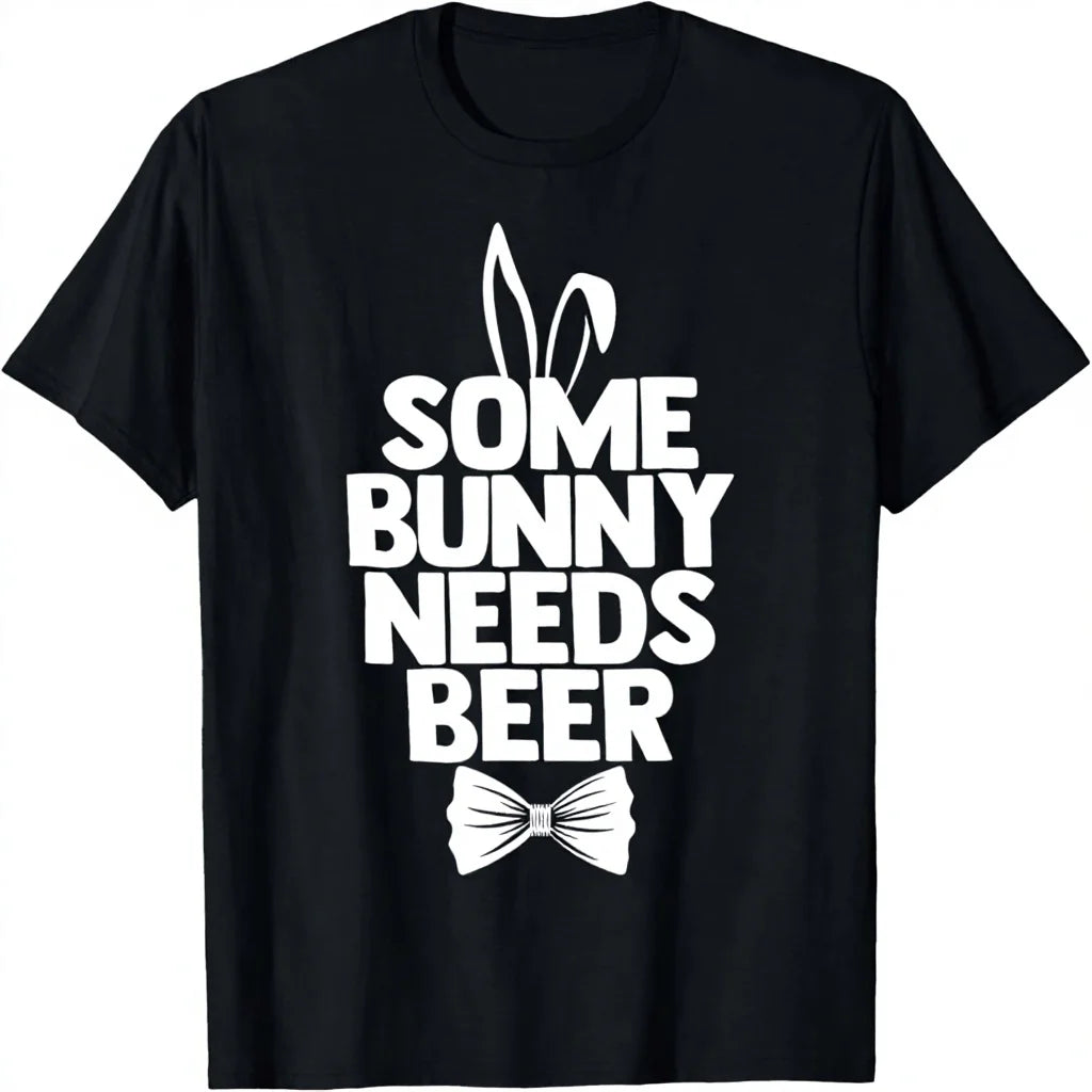 Cartoon Easter Tee for Men