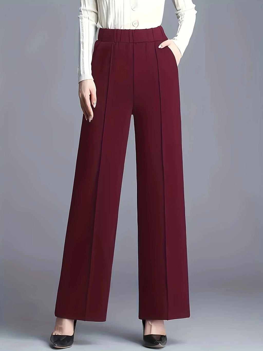 Straight-Leg Pants